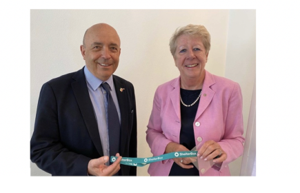 PDG Gérard Beuchat - PDG Doris Portmann